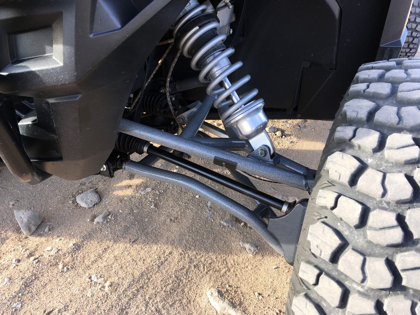 Polaris General +6 Long Travel Suspension System, Ground Control 